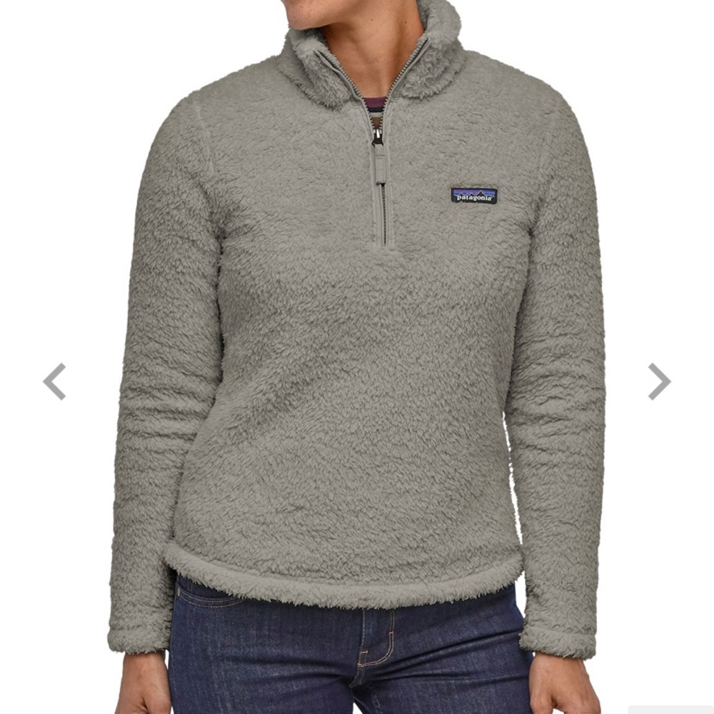 PATAGONIA Gray Fleece Quarter zip